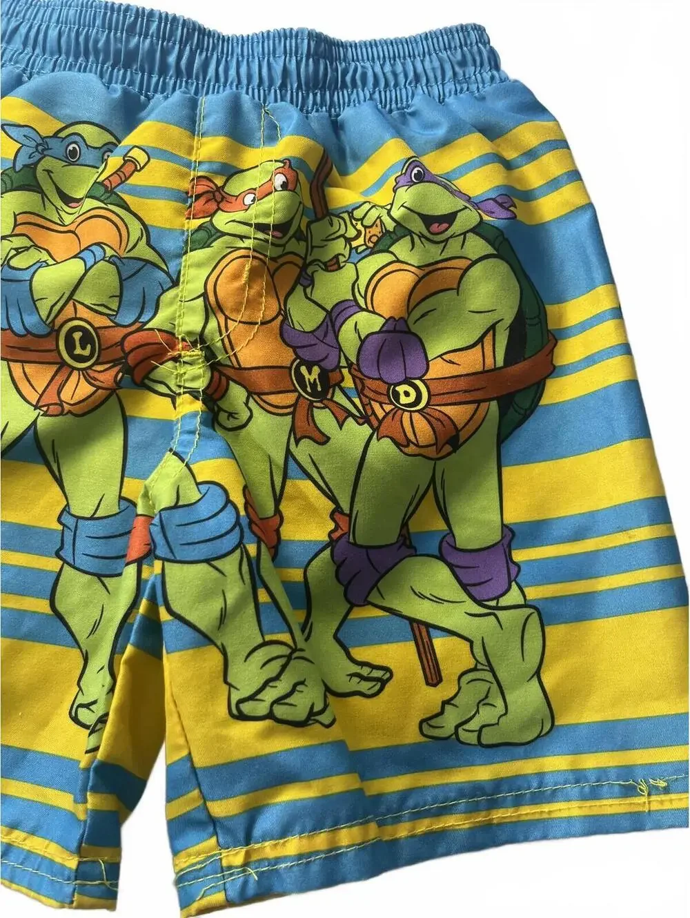 TMNT Rash Guard Swim Trunks 2-Piece Swim Set 3T Teenage Mutant Ninja Turtles